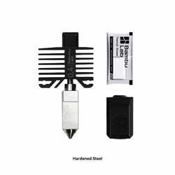 Bambu Lab - Série P1/série X1 - Tête d'Extrusion avec Buse Acier Trempé 0,4 mm (Hotend)