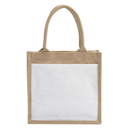 MissKraft - Sublimation - Sac En Jute - 27 x 25 x 10 cm