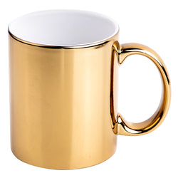 MissKraft - Sublimation - Mug en Céramique - Or - 330 ml