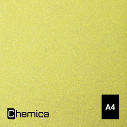 Chemica - Bling Bling Star - Jaune Néon (Neon Yellow) - 30 x 20 cm