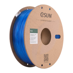 Bobine eSun de PLA Glass Light Blue - 1 kg - Bobine en carton