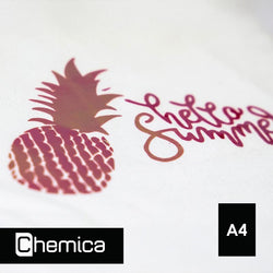 Film thermocollant Holographique Bleu Rouge Chemica