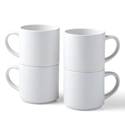 Cricut - Mug en céramique - blanc - 10 oz / 300 ml (lot 4 Mugs)