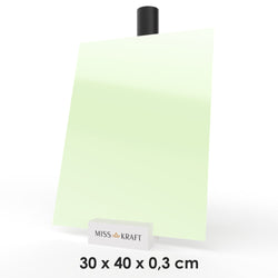 Plaque acrylique MissKraft - Pastel Menthe Douce