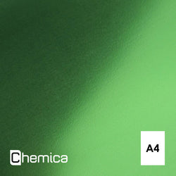 Chemica - Metallic - Vert (Green) - Feuille 30 cm x 20 cm