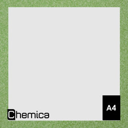 Chemica - Duoflex - Feuille de thermocollant - Blanc & Vert (White & Green) - 30 cm x 20 cm