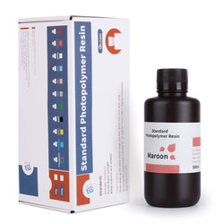 ELEGOO - Résine UV Standard - Bordeaux (Maroon) - 1 kg