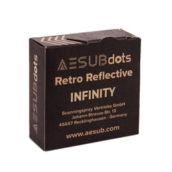 AESUB - AESUBdots Retro Infinity - Cibles de positionnement rétroréfléchissantes - 6 mm