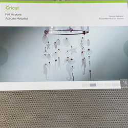 16 feuilles de 30x30 cm acétate métalissé cricut