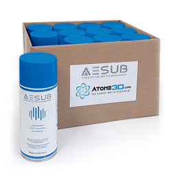 AESUB - Pack de 12 Spray Matifiant 400 ml - Bleu
