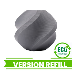 Bambu Lab - PLA Matte - Gris Cendré (Ash Gray) - 1,75 mm - 1 kg - Refill