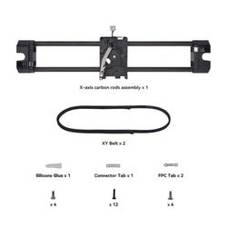 Bambu Lab composition X-Axis Carbon Rods Assembly