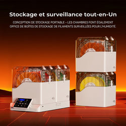 Chitu Systems - FilaPartner E1 - Sécheur de Filament à 2 Chambres Indépendantes / 4 Bobines