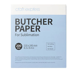Craft Express - Sublimation - Papier de protection thermique A4 - 21 x 24 cm