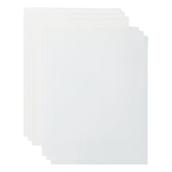 Cricut - Set de stickers imperméables et imprimables fond transparent – A4 (6 feuilles)