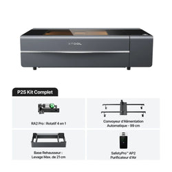 xTool - P2S 55W - Classe IV - Kit Complet