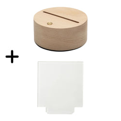 MissKraft - 10 Lampes Rectangulaires Personnalisables en Sublimation - 7 couleurs