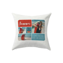 MissKraft - Sublimation - Taie d'Oreiller - Blanc - 40 x 40 cm - Sublimé