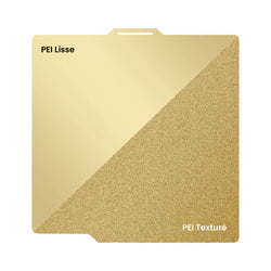 Ziflex - Plateau d'Impression pour Bambu Lab Séries X1/P1/P2/A1 - PEI Smooth & PEI Textured - 257 x 257 mm