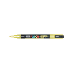 POSCA - Marqueur Pointe Conique Fine - Jaune Pailleté