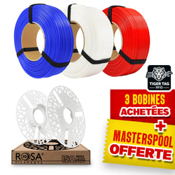 Pack Refill Rosa3D - Cocorico - PLA Starter x3 + Masterspool Offerte