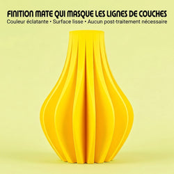 Panchroma PLA - Mat Jaune Soleil (Matte Sunshine Yellow) - 1,75 mm - 1 kg
