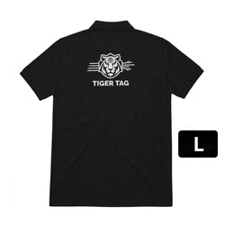 Polo TigerTag à Manches Courtes pour Homme (Men's Shortsleeved Polo Shirt) - Taille L