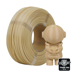 R3D - ABS+ - Café au Lait (Latte) - 1,75 mm - 1 kg Refill avec RFID TigerTag