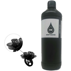 FunToDo - Deep Black - Noir - 405 nm - 1 L, resines UV, FUNTODO