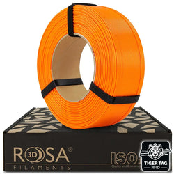 Rosa3D - PLA Starter - Orange - 1,75 mm - 1 kg Refill avec RFID Tiger Tag