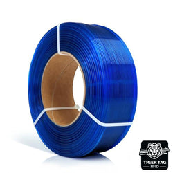 Rosa3D - PETG Standard HS - Bleu Ciel Transparent (Blue Sky Tr.) - 1,75 mm - 1 kg Refill avec RFID TigerTag