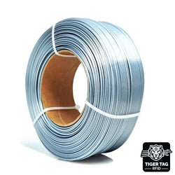 Rosa3D - PLA Silk - Argent (Silver) - 1,75 mm - 1 kg Refill avec RFID TigerTag