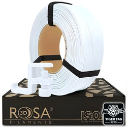 Rosa3D - PCTG - Blanc Neige (Winter White) - 1,75 mm - 1 kg Refill avec RFID TigerTag