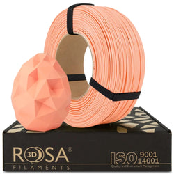 Rosa3D - PLA Pastel Macaron - Pêche (Peach) - 1,75 mm - 1 kg Refill