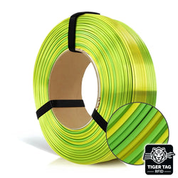 Rosa3D - PLA Rainbow - Arc-en-ciel Jungle (Multicolour Silk Jungle) - 1,75 mm - 1 kg Refill avec RFID TigerTag