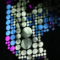 Effet métalissé des feuilles Siser flex thermocollantes