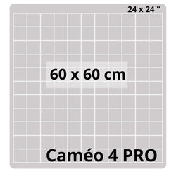 Silhouette - Cameo 4 Pro - Tapis de Découpe - Adhérence  Forte - 60 x 60 cm