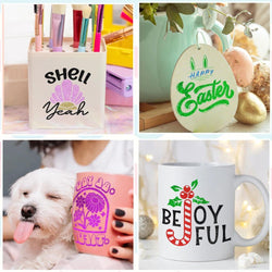 TeckWrapCraft - Glitter - Vinyle Adhésif