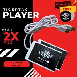 TigerTag Player Bundle 2pcs