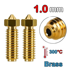 Zimple3D - Anycubic Kobra 3 - Lot de 2 Buses Laiton - 1 mm