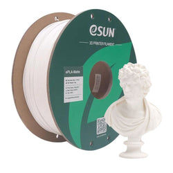 Bobine eSun de ePLA Matte Milky White - 1 kg - Spool carton 2