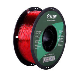 Bobine eSun de eTPU-95A Transparent Red - 1 kg - Bobine plastique