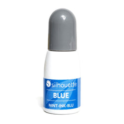 Silhouette - Mint - Encre pour Tampon - Bleu (Blue) - 5 ml
