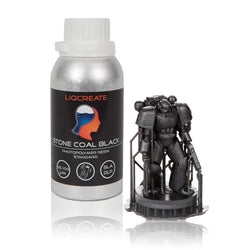 Liqcreate - Stone Coal Black (Noir) - 250g, resines UV, LIQCREATE