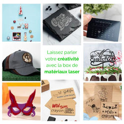 xTool - M1 - Kit de Découverte de Matières à Graver