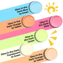 xTool - Screen Printer 1.0 - Kit 6 encres Phosphorescente - différentes couleurs